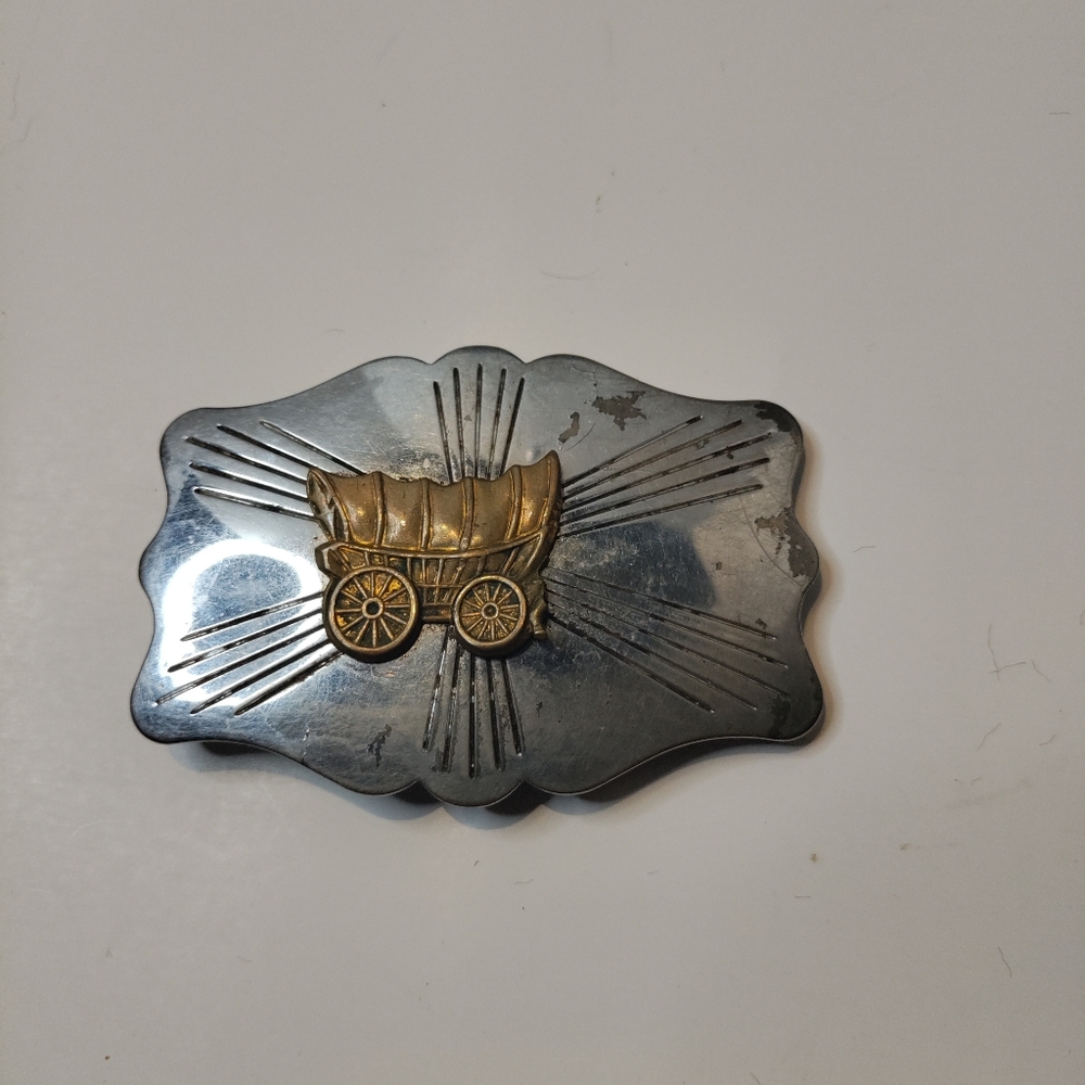 Vintage Carriage Belt Buckle Made USA. Needs TLC.